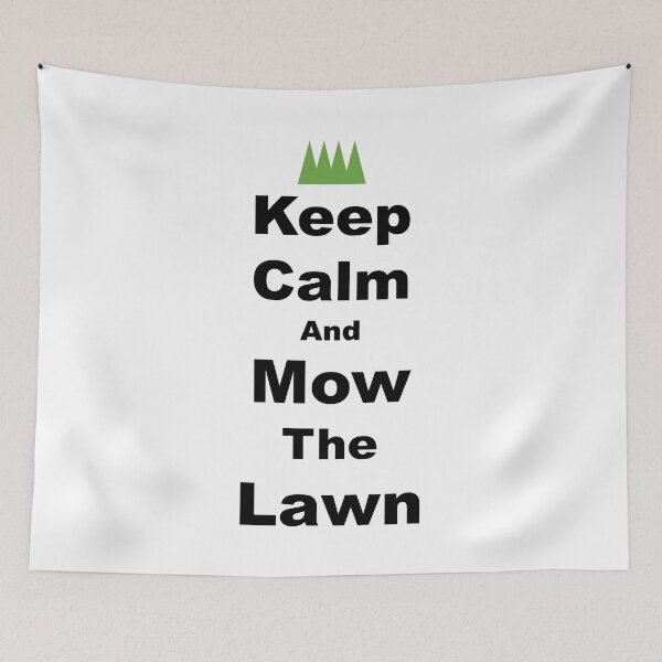 Item preview, Keep Calm and Mow The Lawn (With Picture) designed and sold by 3Talents.