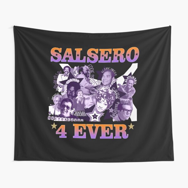 Salsero 4 Ever Salsa Fania All Stars Celia Cruz Tapestry