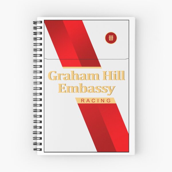 Item preview, Graham Hill Embassy Racing F1 Cigarette Pack designed and sold by GetItGiftIt.