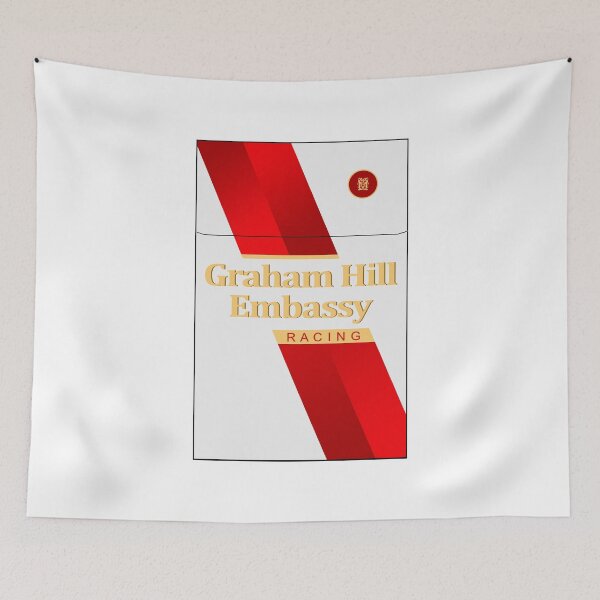 Item preview, Graham Hill Embassy Racing F1 Cigarette Pack designed and sold by GetItGiftIt.