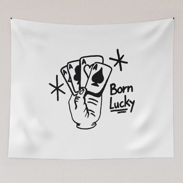 Item preview, Born Lucky 4 aces designed and sold by BiZepsM0.