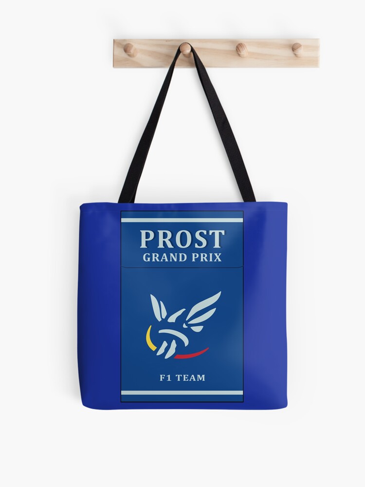 Prost Grand Prix Cigarette Packet design Tote Bag