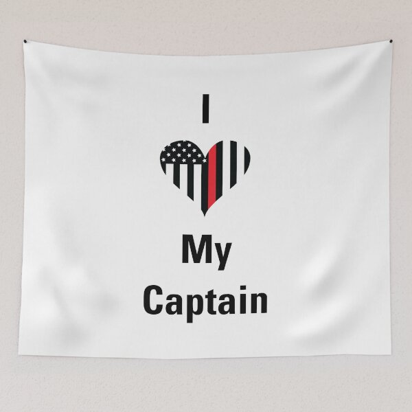 Item preview, I Love My Captain  designed and sold by CM-PD.