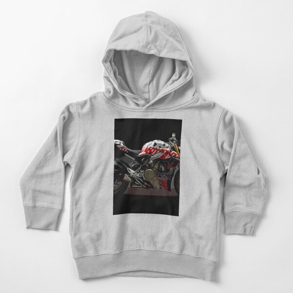 Ducati Streetfighter Prototype Pikes Peak International Hill Climb Toddler Pullover Hoodie
