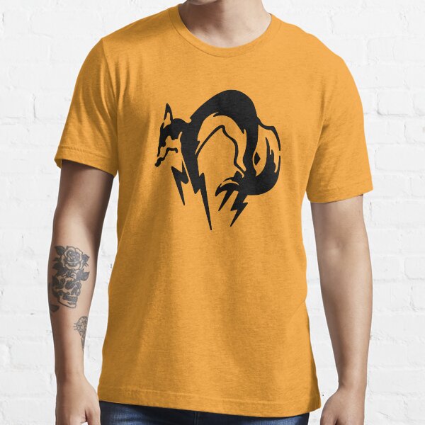Metal Gear Solid - Fox (Black) Essential T-Shirt