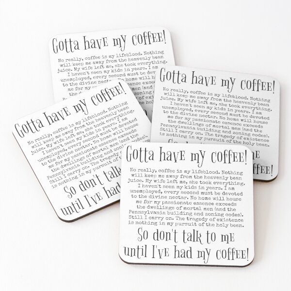 Item preview, Gotta Have My Coffee! designed and sold by PlacidPower.