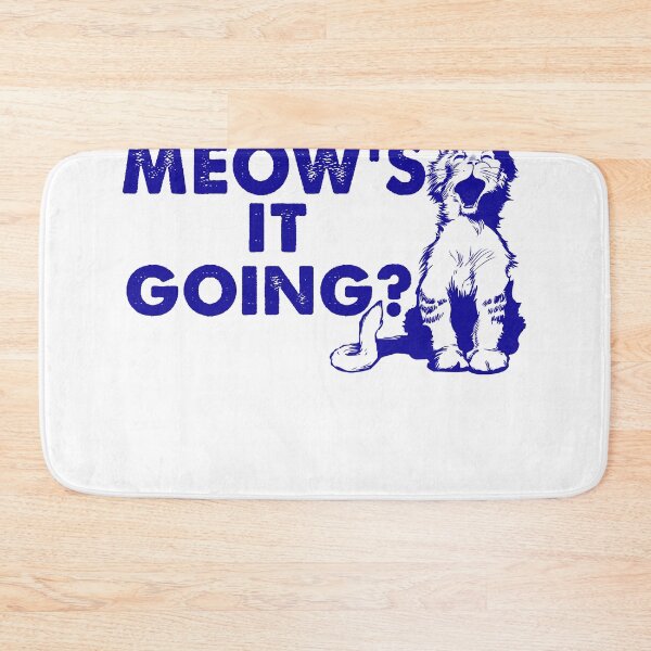 Item preview, Meow's It Going? Funny Perfect Cat Lover T-Shirt designed and sold by findgreatshirts.