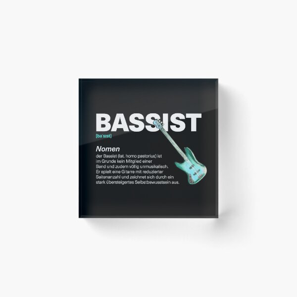 Artikelvorschau, Der Bassist - Lustige Definition entworfen und verkauft von RAWWR.
