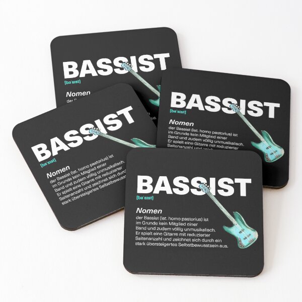 Artikelvorschau, Der Bassist - Lustige Definition entworfen und verkauft von RAWWR.