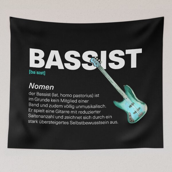Item preview, The bassist - funny definition designed and sold by RAWWR.