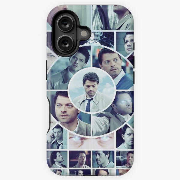 Castiel Collage iPhone Tough Case