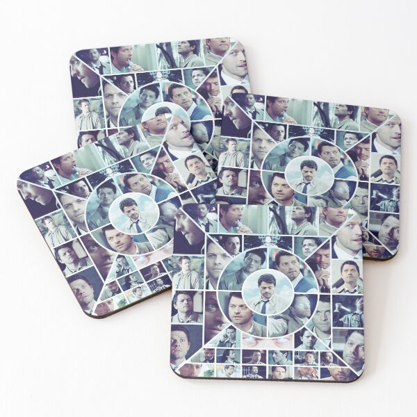 Item preview, Castiel Collage designed and sold by violue.
