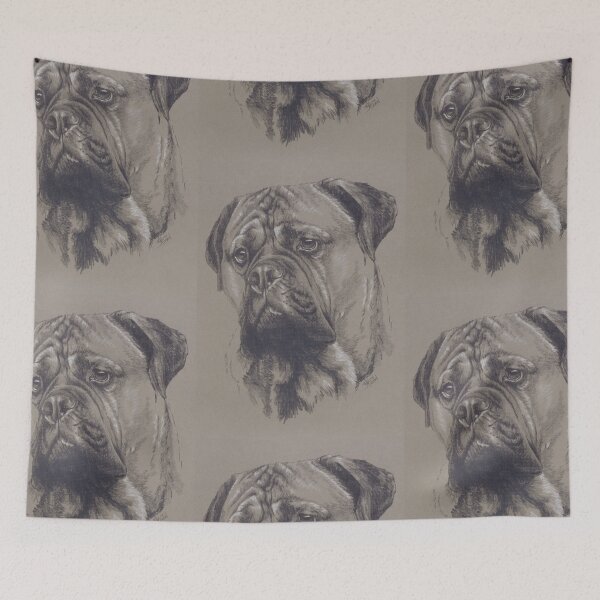 Item preview, Bullmastiff Portrait in Graphite designed and sold by BarbBarcikKeith.
