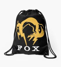 Metal Gear Solid - FOX +text Drawstring Bag
