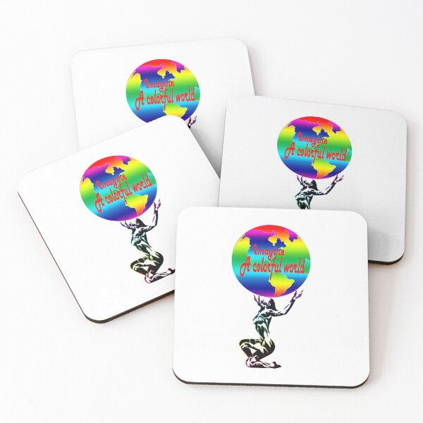 Item preview, Imagine A Colorful World designed and sold by PrintYourOwn.