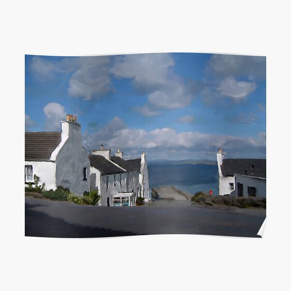 "Port Charlotte, Islay" Poster for Sale by enigma Redbubble