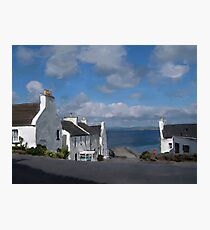 Port Charlotte, Islay Photographic Print