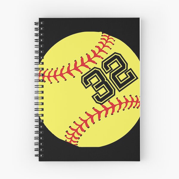 Item preview, Softball Player Jersey No 32 Back Number #32 Ball Sport Sticker Gift designed and sold by theshirtinator.