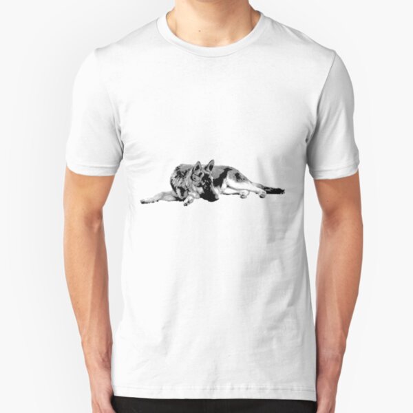 Schäferhund Slim Fit T-Shirt