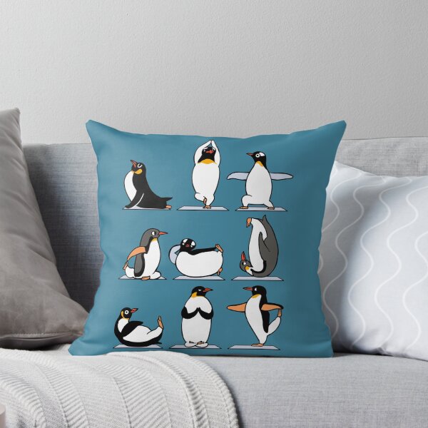 Artikelvorschau, Pinguin Yoga entworfen und verkauft von Huebucket.