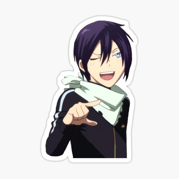  Noragami Hiyori Iki Bishamonten YatoYukine Characters Sticker  for Phone, Laptop, Skateboard, Car : Electronics