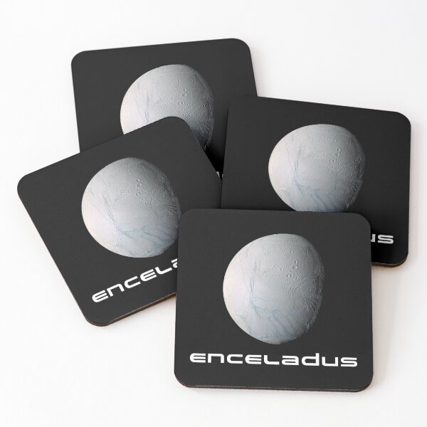 Artikelvorschau, Sonnensystem Saturn Mond Enceladus Weltraum Astronomie entworfen und verkauft von Creekman Designs.