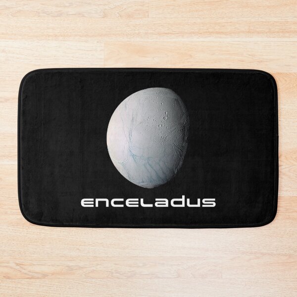 Artikelvorschau, Sonnensystem Saturn Mond Enceladus Weltraum Astronomie entworfen und verkauft von Creekman Designs.