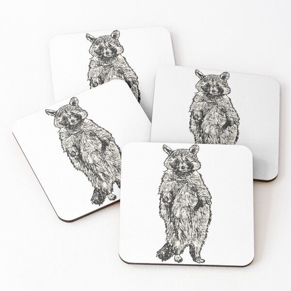 Item preview, Musical Raccoon  designed and sold by LitArtByGina.