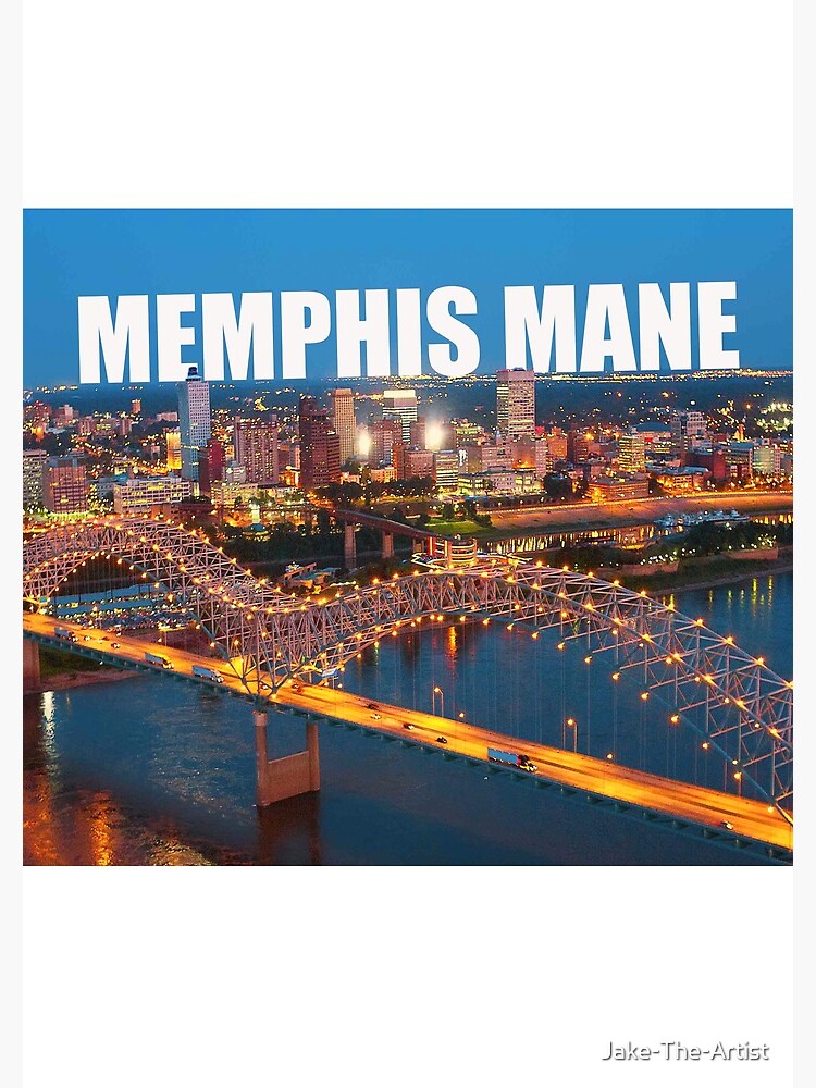 Thumbnail 3 of 3, Journal, MEMPHIS MANE designed and sold by Jake-The-Artist.
