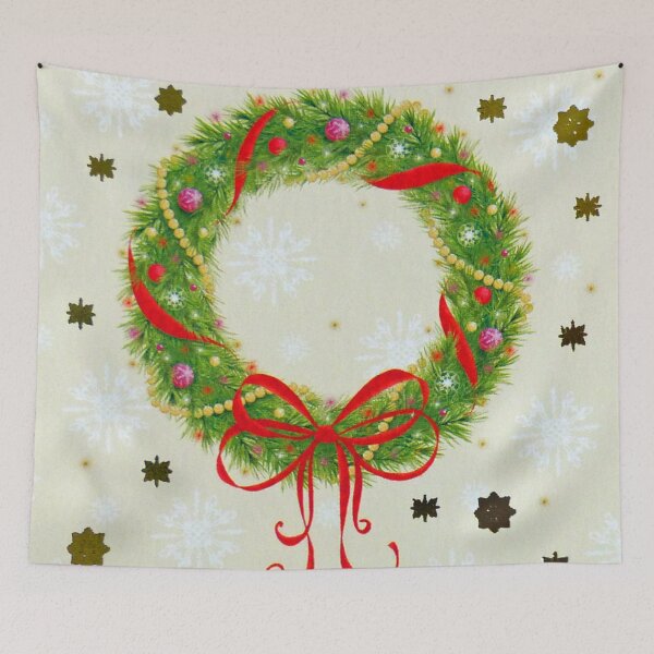 Item preview, Christmas Wreath designed and sold by Frankie Cat Photography.