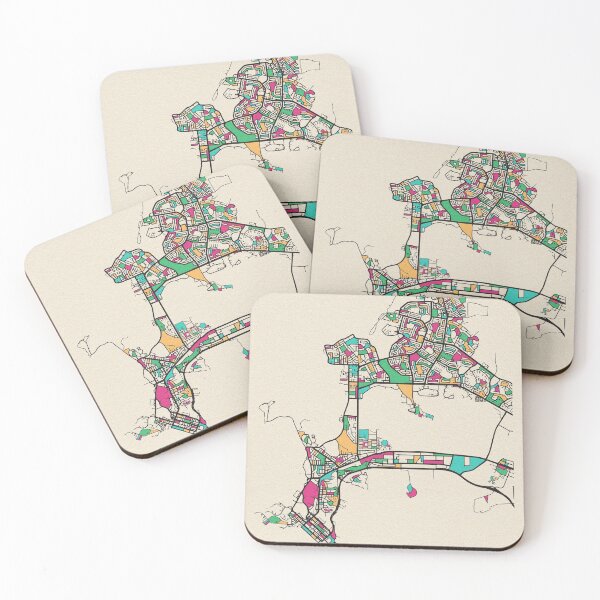 Item preview, Darwin, Northern Territory Street Map designed and sold by A Deniz Akerman.
