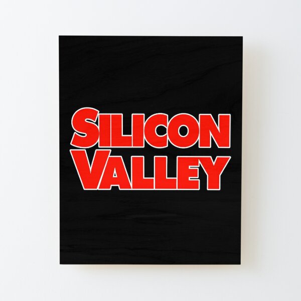 silicon valley Wood Mounted Print