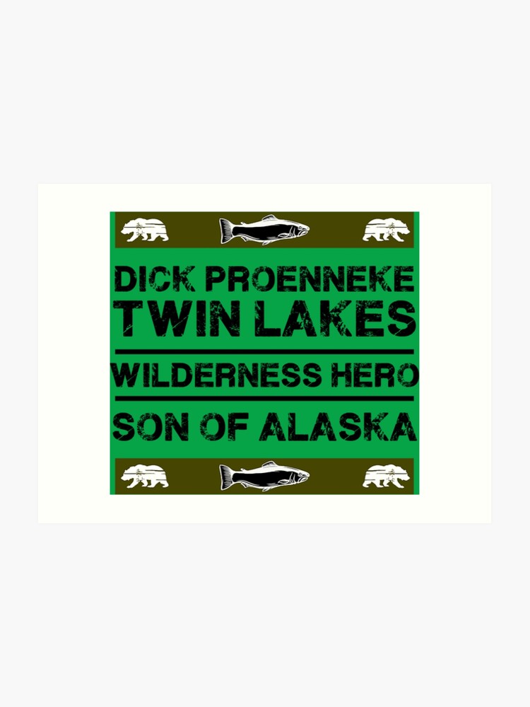 Dick Proenneke T Shirt Dick Proenneke Twin Lake Hero T Shirt