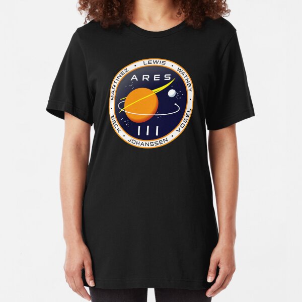 Ares 3 mission to Mars - The Martian Slim Fit T-Shirt
