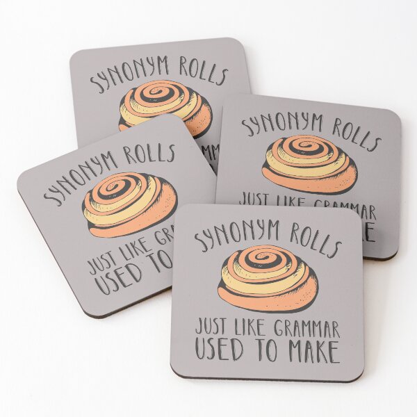 Item preview, Synonym rolls funny grammar lover pun  designed and sold by alenaz.