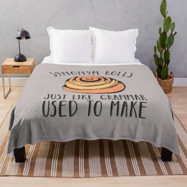 Item preview, Synonym rolls funny grammar lover pun  designed and sold by alenaz.