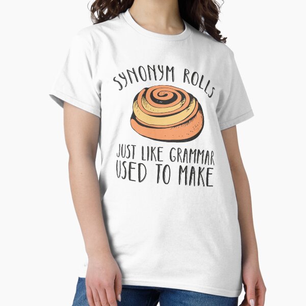 Item preview, Synonym rolls funny grammar lover pun  designed and sold by alenaz.