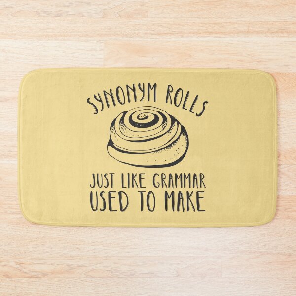 Item preview, Copy of Synonym rolls English grammar joke saying for learning with fun designed and sold by alenaz.