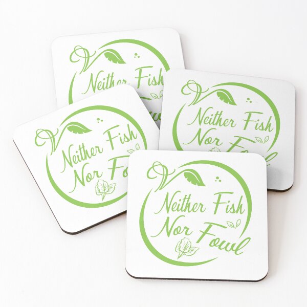 Item preview, Neither Fish Nor Fowl Vegan Design designed and sold by OmmeDesigns.