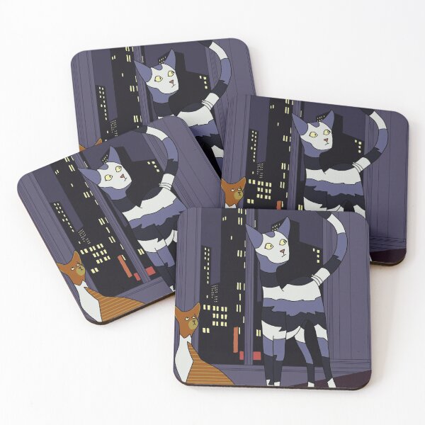 Item preview, Montgomery and Renée, Art Deco Cats designed and sold by sneercampaign.