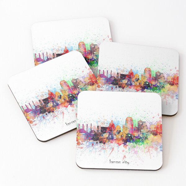Item preview, kansas city skyline designed and sold by BekimART.