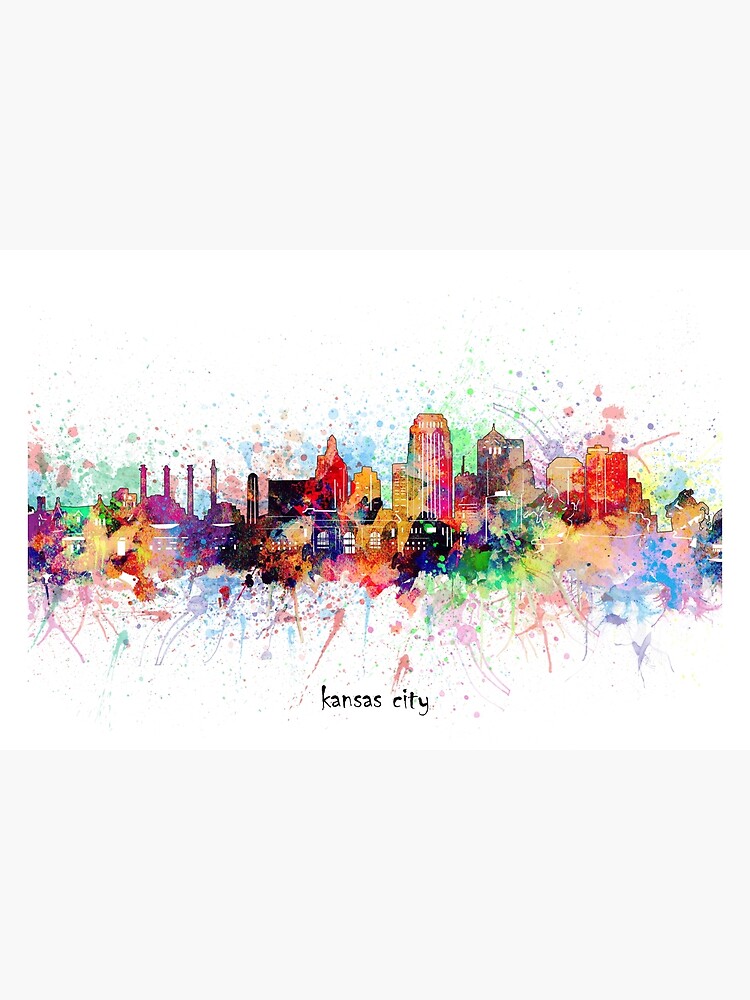kansas city skyline by BekimART