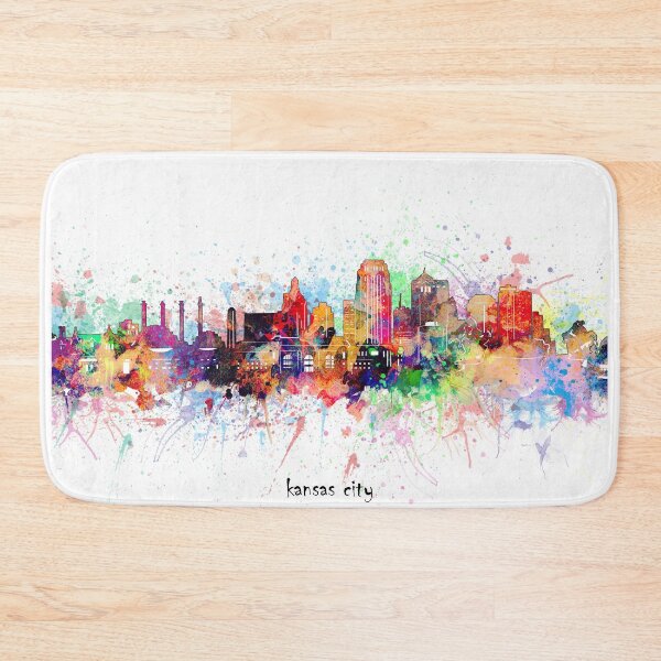 Item preview, kansas city skyline designed and sold by BekimART.