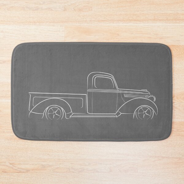 Item preview, 1939 Ford F-85 Pickup - profile stencil, white designed and sold by mal-photography.