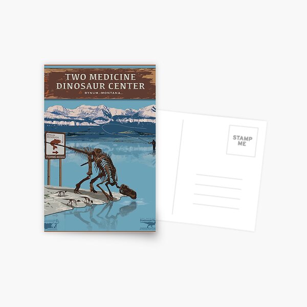 Two Medicine Dinosaur Center Postcard