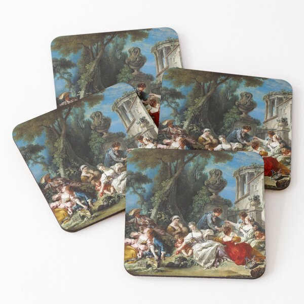 Item preview, Francois Boucher - The Bird Catchers designed and sold by vakashop.