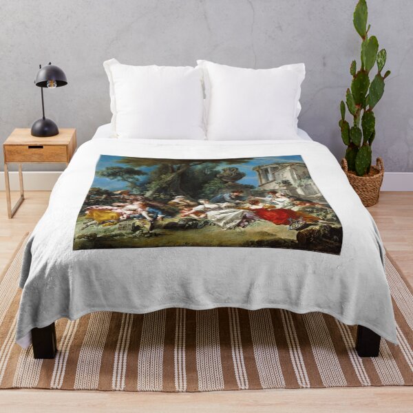 Item preview, Francois Boucher - The Bird Catchers designed and sold by vakashop.