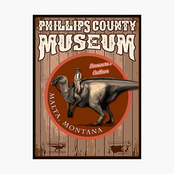 Artikel-Vorschau von Phillips County Museum, designt und verkauft von MTDinoTrail.