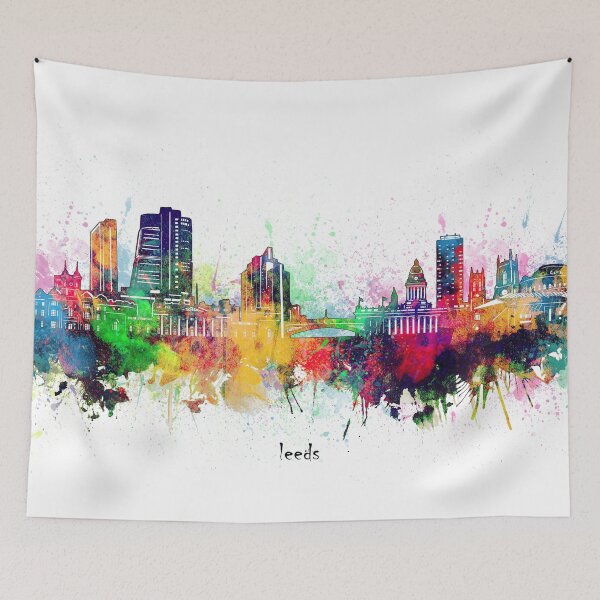 Item preview, leeds skyline designed and sold by BekimART.