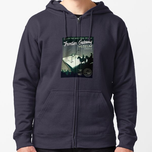 Frontier Gateway Museum Zipped Hoodie